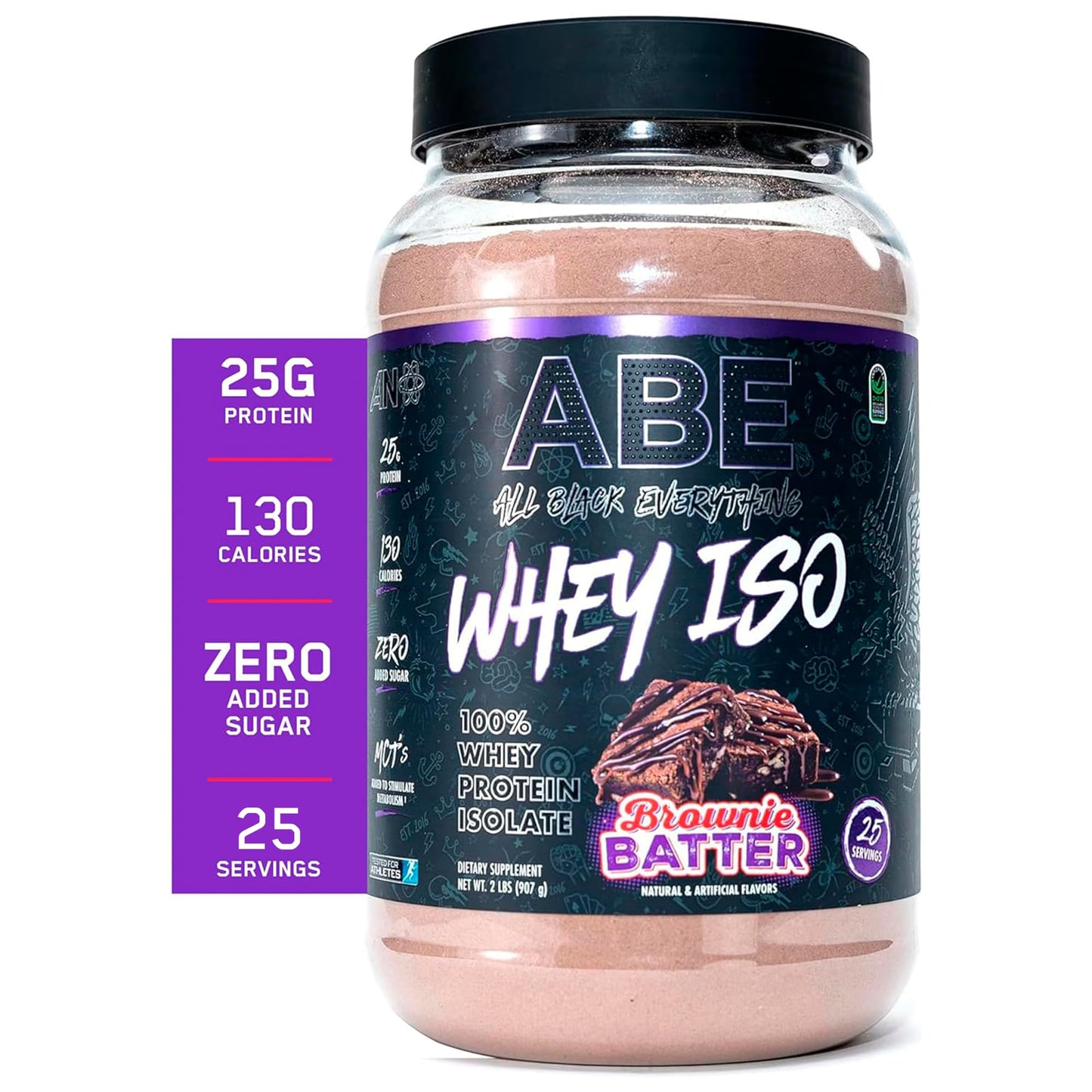 Black Magic 25g Whey Protein | Brownie Delight | 27 Servings