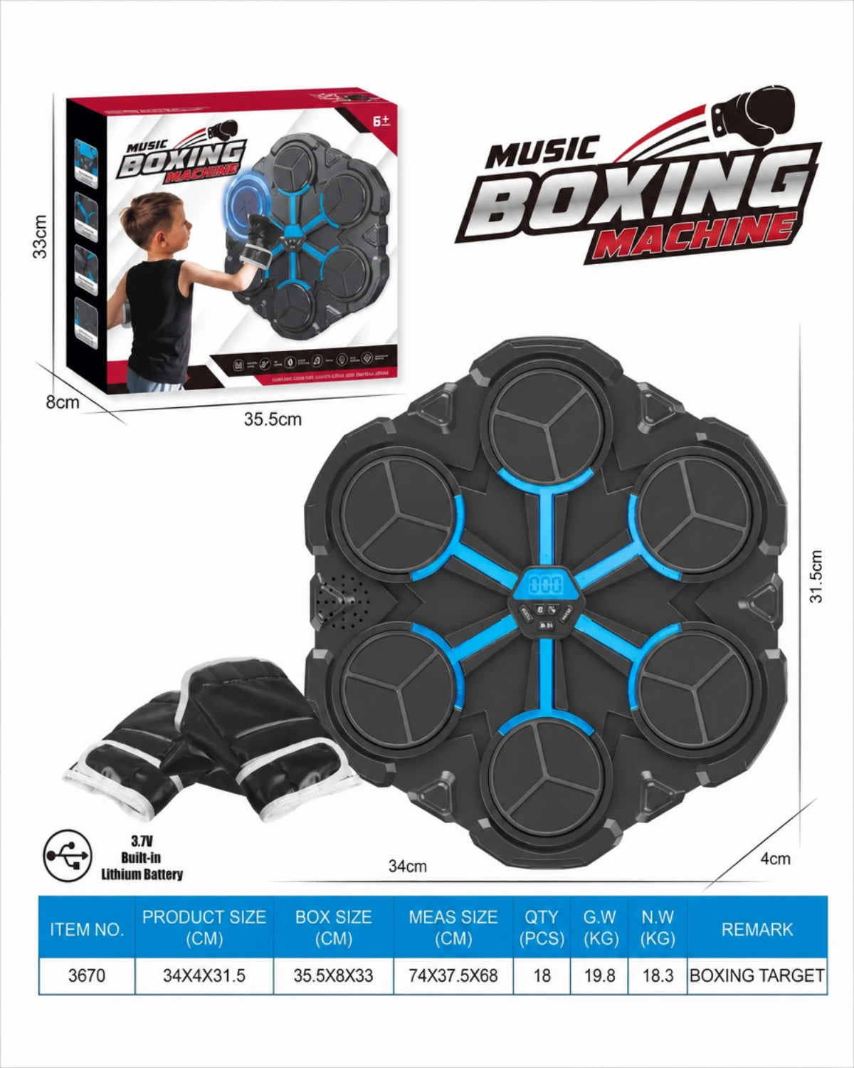 Boxing Target Machine